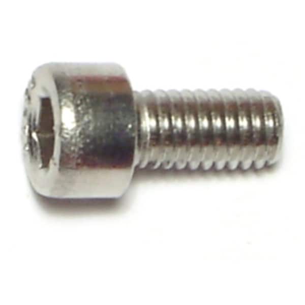 Midwest Fastener M6-1.00 Socket Head Cap Screw, Steel, 12 mm Length, 10 PK 75632 - main